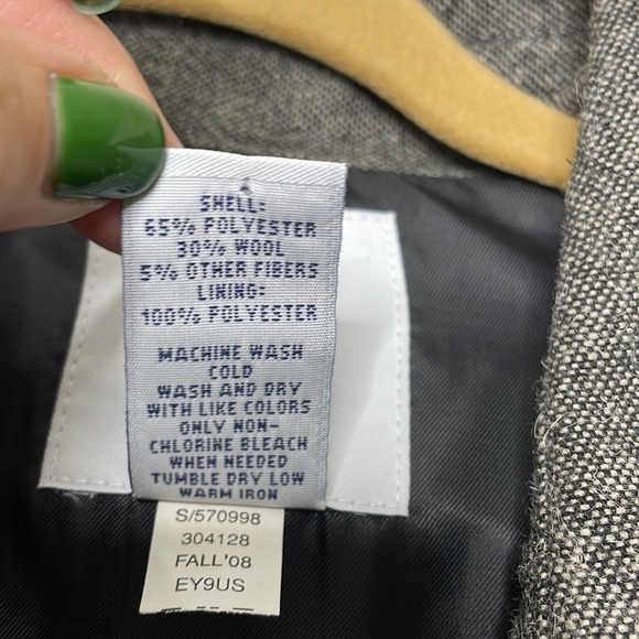 GAP || Collared Jacket with Belt and Pockets; Size M - Picture 11 of 16